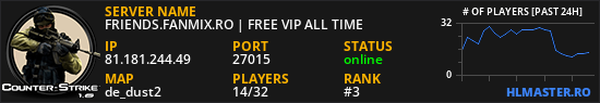 FRIENDS.FANMIX.RO | FREE VIP ALL TIME