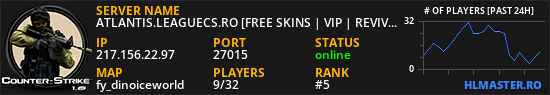 ATLANTIS.LEAGUECS.RO [FREE SKINS | VIP | REVIVE]